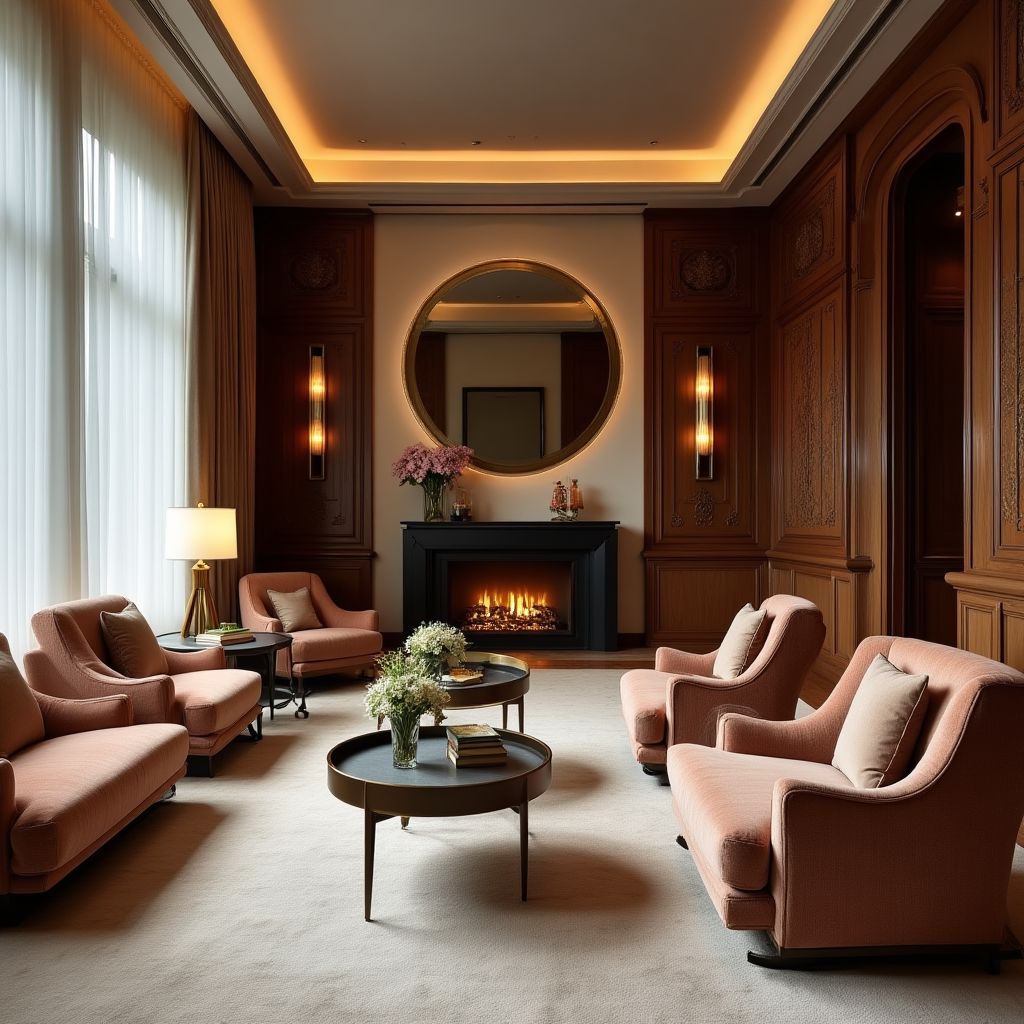 Luxe ontvangsruimte